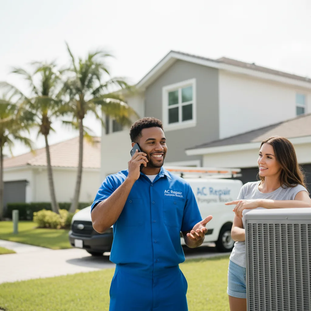 AC Repair Pompano Beach customer support in McFarland